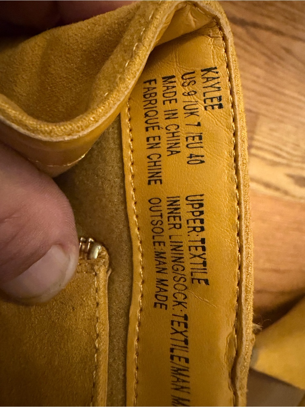 ShoeDazzle Kaylee Cone-Heeled Ankle Boots. Great shape size 9 - Picture 6 of 6